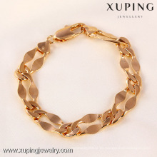 71049 Xuping Fashion Woman Pulsera con baño de oro